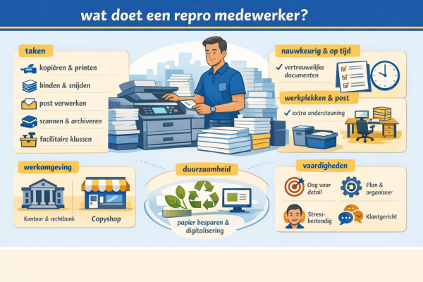 Wat doet een repro medewerker